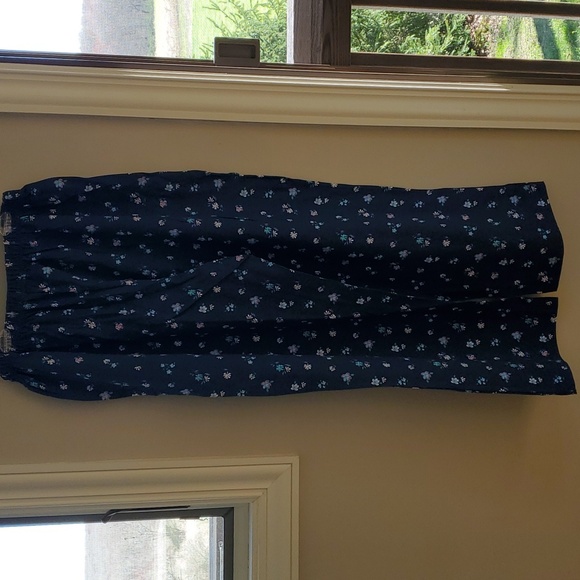 NWOT Dream Co. Sleepwear 2 pcs Short Sleeve Navy Floral print 1X 22/24 - Picture 2 of 7